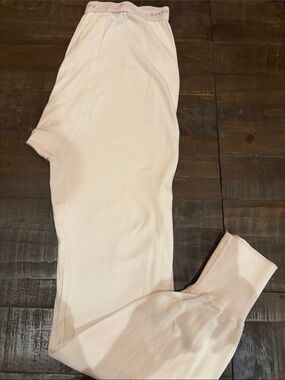 Vintage Style Stanfield's Mens Thermal Long Johns Pants Cotton Size Large White